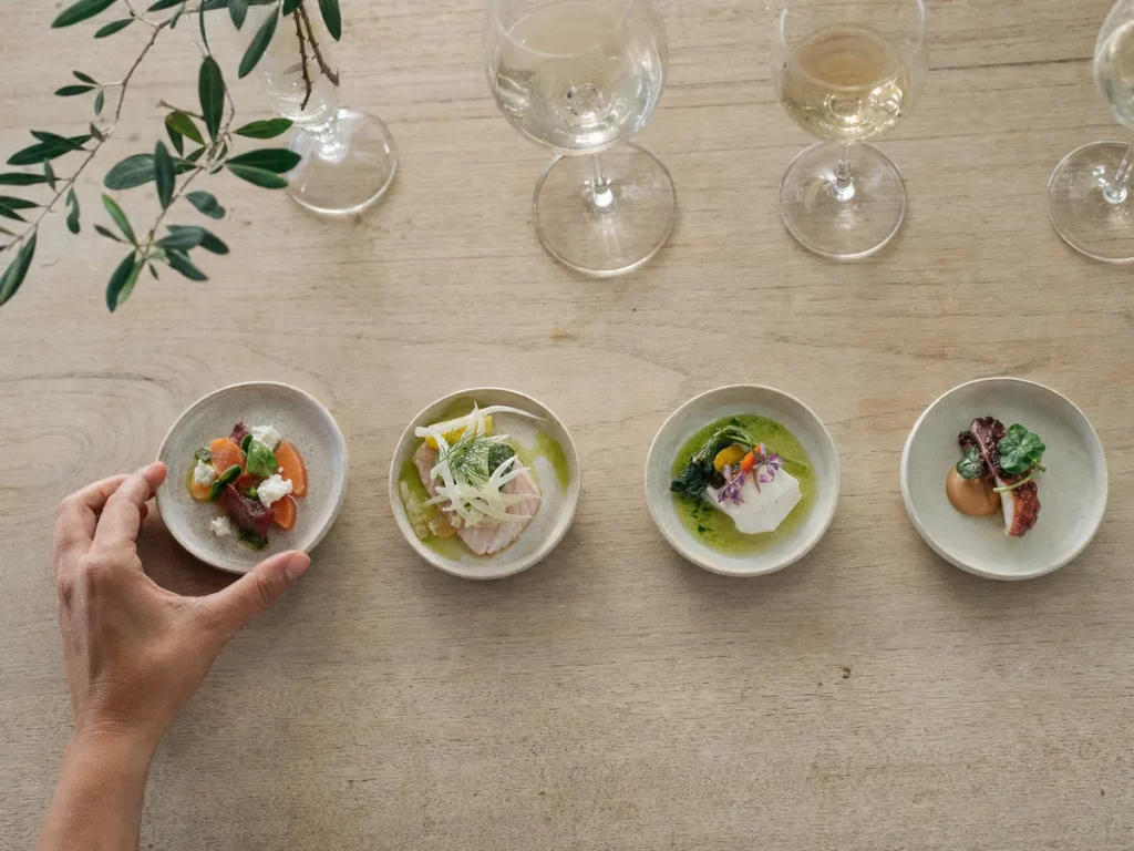 Menú degustación — guía de Agroturismo Mayolet, Mallorca